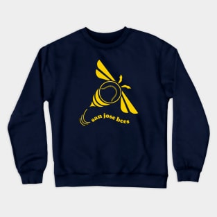 Defunct San Jose Bees Baseball 1962 Crewneck Sweatshirt